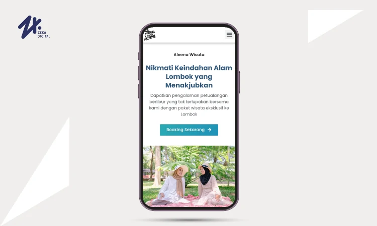 Website yang mobile friendly, Sumber: zekadigital.com