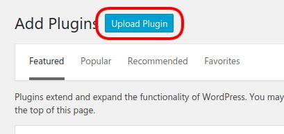 Cara Install Plugin Add New Upload Plugin