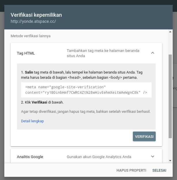 Metode Verifikasi HTML tag