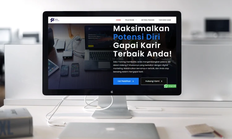 Website sebagai penunjang bisnis, Sumber: zekadigital.com