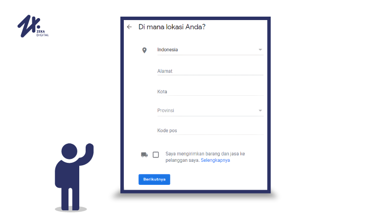 Mengisi alamat bisnis, Sumber: zekadigital.com