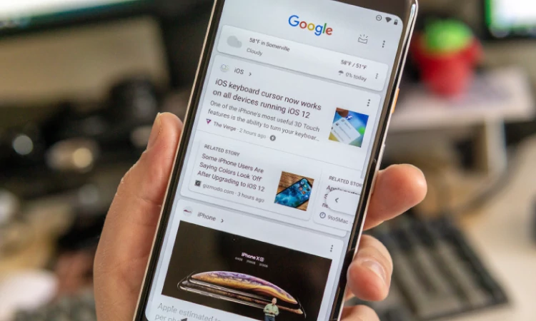 Manfaat Google Discover untuk SEO, Sumber: droidpoin.com