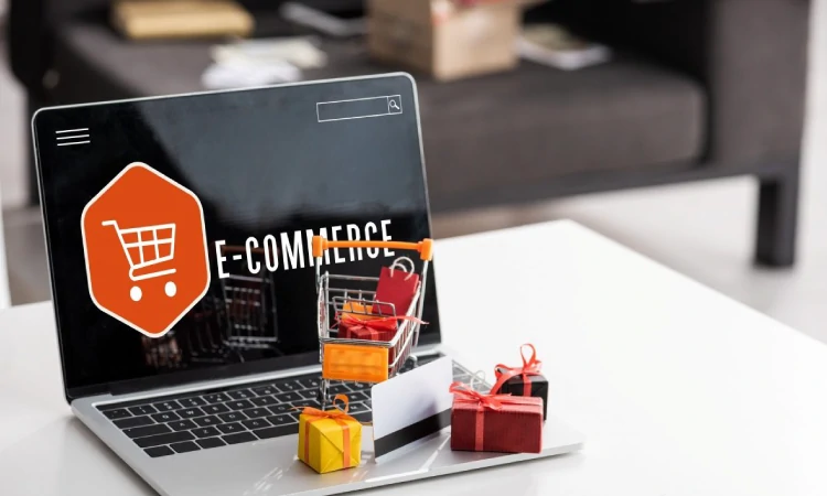 Penjualan dengan e-commerce, Sumber: 