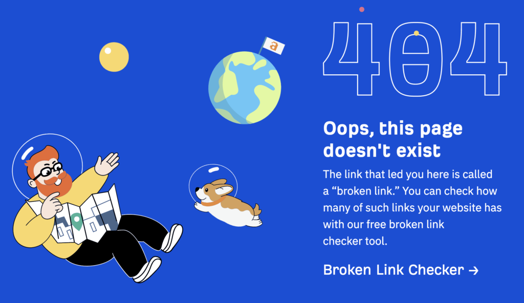 Penjelasan singkat terkait broken link, Sumber: ahrefs.com