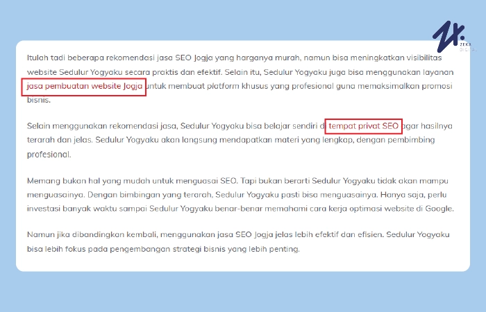 Mengenal penerapan backlink dofollow dan nofollow pada konten, Sumber: zekadigital.com