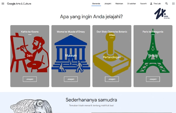 Google Arts & Culture, Sumber: artsandculture.google.com