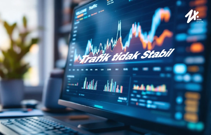 Sumber trafik yang tidak stabil, Sumber: zekadigital.com
