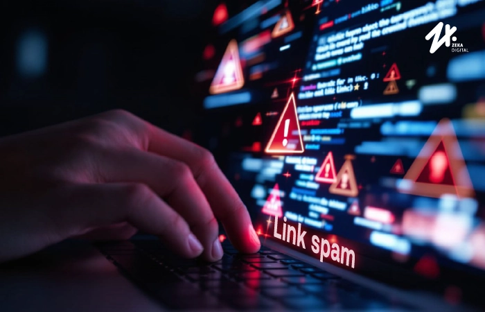 Hindari praktik spam link, Sumber: zekadigital.com