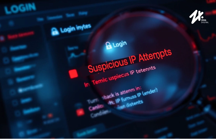 Memeriksa login yang mencurigakan, Sumber: zekadigital.com