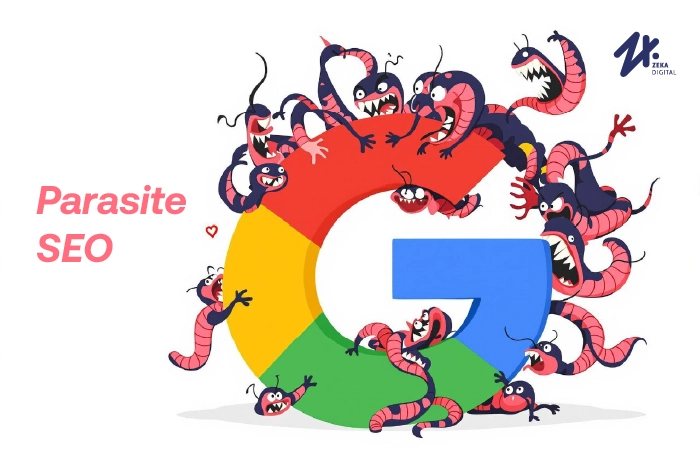 Apa itu parasite SEO, Sumber: zekadigital.com