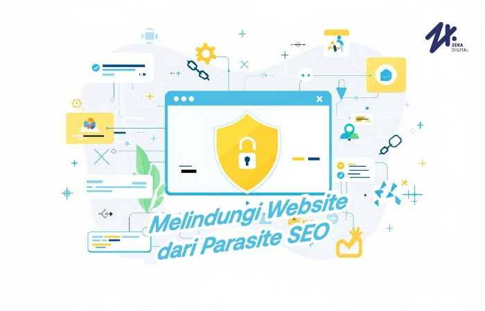 Cara melindungi website dari parasite SEO, Sumber: zekadigital.com