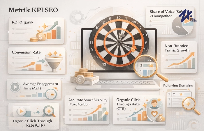 10 metrik KPI SEO esensial untuk diterapkan, Sumber: zekadigital.com