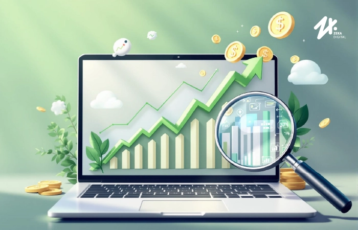 Peningkatan ROI secara organik, Sumber: zekadigital