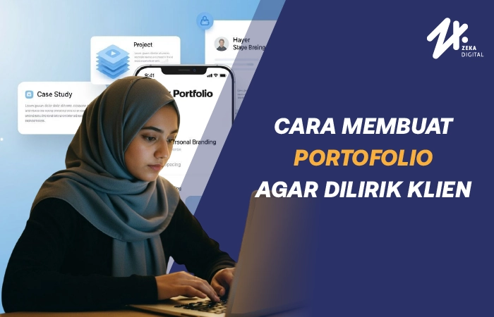 Cara membuat portofolio digital, Sumber: zekadigital.com